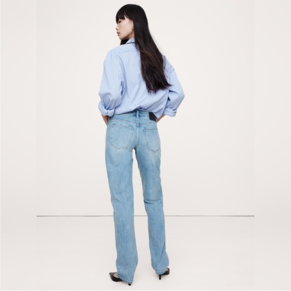 Banana Republic Mid-Rise Rigid
Straight Jean - Picture 3 of 9